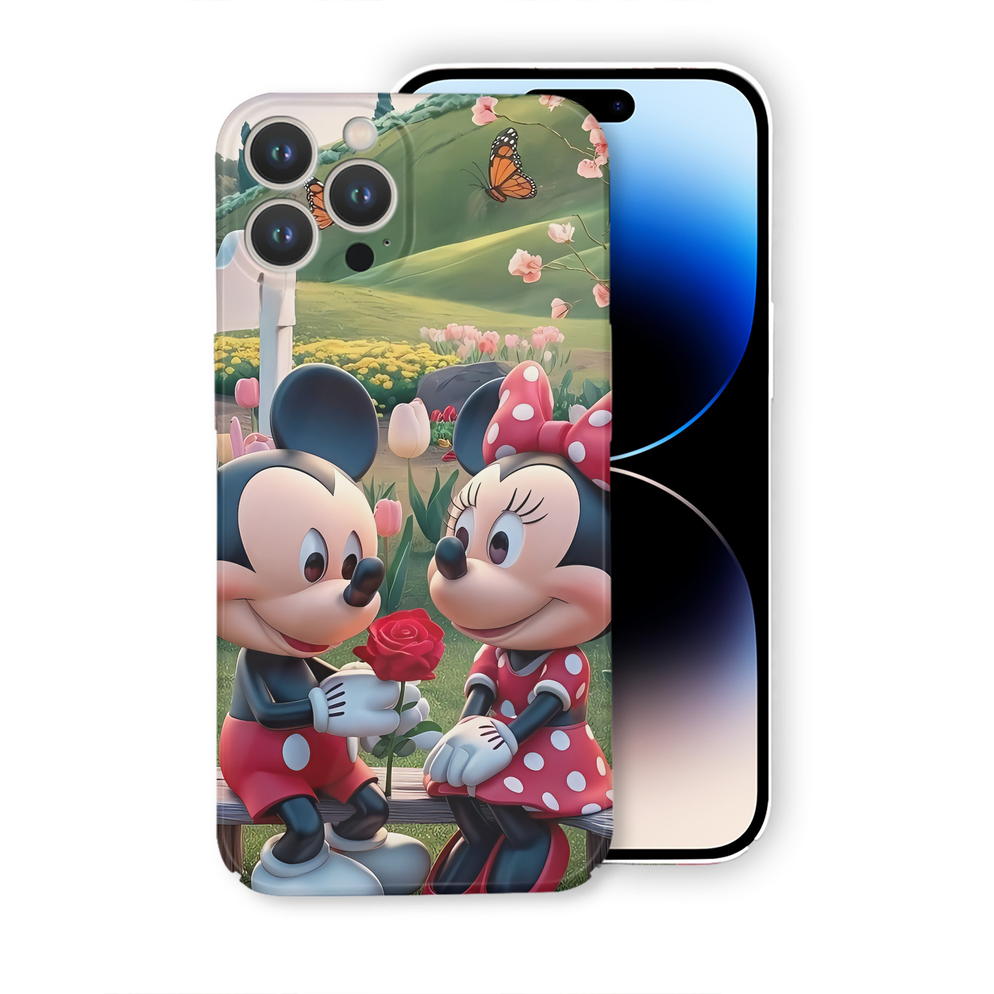 （画像用） ミッキーマウス Mickey Mouse 【iPhone 14シリーズ対応】ハードケース